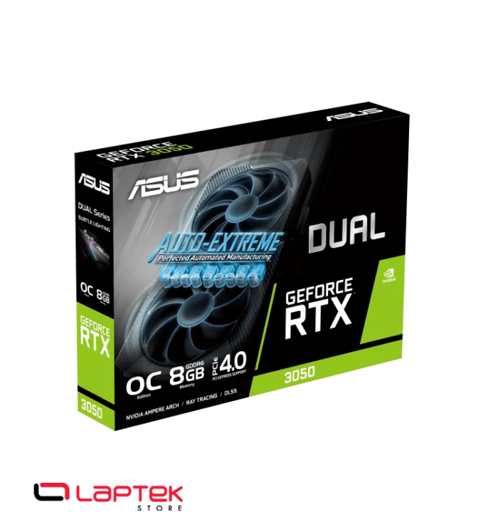 Carte Graphique - ASUS Dual GeForce RTX 3050 OC 8GB GDDR6