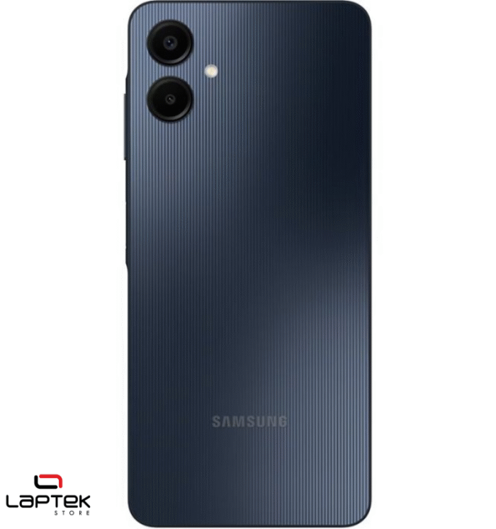 Smartphone SAMSUNG GALAXY A06 4Go 64Go - Noir Écran 6.7" LCD (720 x 1600px (HD+))- Processeur:Octa-core - Système d'exploitation: Android - Mémoire RAM: 4Go - Stockage: 64Go - Appareil photo Arrière: 50MP + 2MP - Appareil Photo Frontale: 08 MP - Connectivité: 4G, Wifi et Bluetooth 5.3 - Double SIM - Capacite de la batterie: 5000 mAh - Empreinte digitale - Couleur: Noir