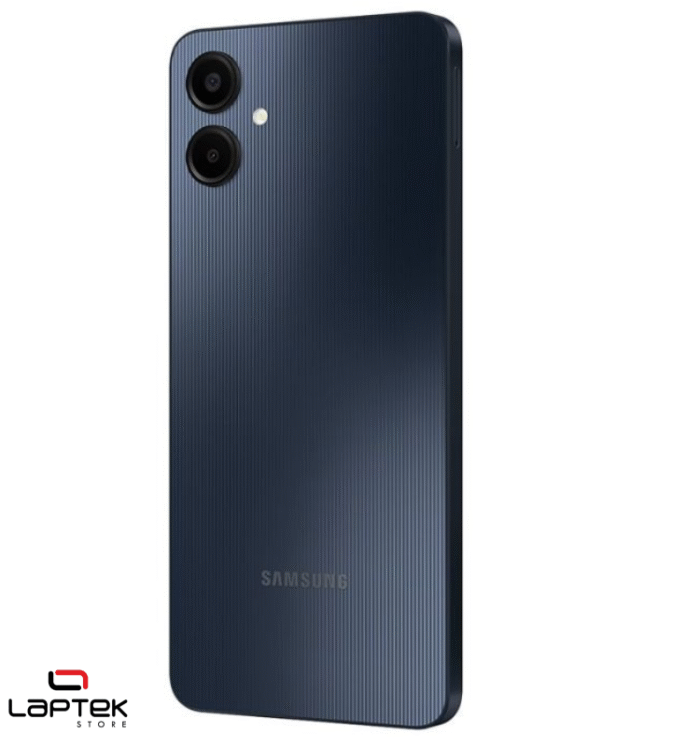 Smartphone SAMSUNG GALAXY A06 4Go 64Go - Noir Écran 6.7" LCD (720 x 1600px (HD+))- Processeur:Octa-core - Système d'exploitation: Android - Mémoire RAM: 4Go - Stockage: 64Go - Appareil photo Arrière: 50MP + 2MP - Appareil Photo Frontale: 08 MP - Connectivité: 4G, Wifi et Bluetooth 5.3 - Double SIM - Capacite de la batterie: 5000 mAh - Empreinte digitale - Couleur: Noir