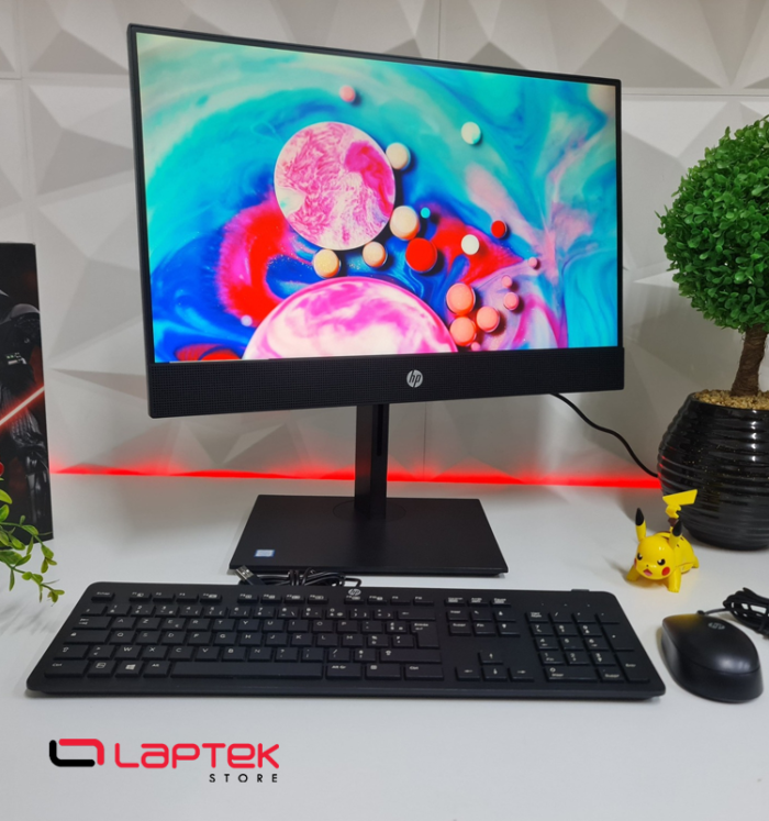 All in One HP ProOne 600 G4 - 22 Pouces Tactile Full HD - Core I5 8éme - 16 Go RAM DDR4 3200 Mhz - 256 Go SSD Nvme