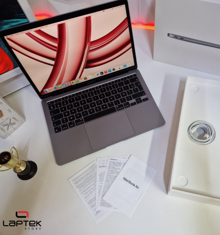 MacBook Air M1 – 2020 _ 8 Go RAM _ 256 Go SSD _ Touch ID Prix _ 1990 TND