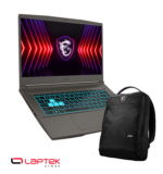 Pc Portable Gamer MSI Thin 15 B13U i5-13420H RTX 2050 4G 16 Go 512 Go SSD Gris Cosmos Sac à dos MSI Offert