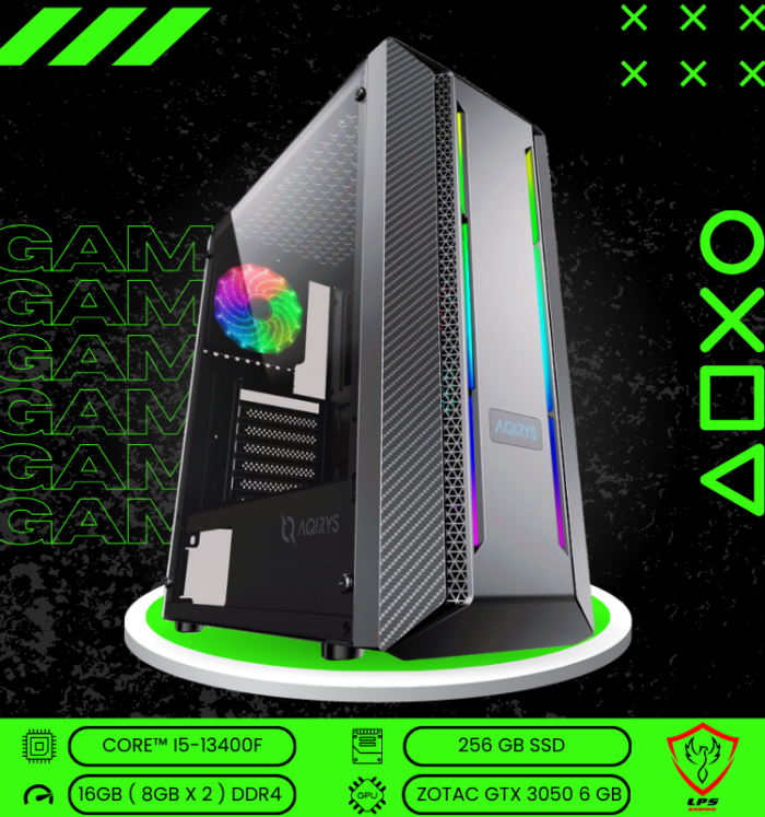 Intel Core i5 - 13gen | GeForce RTX 3050 | 16 RAM DDR4 | 256 NVME 