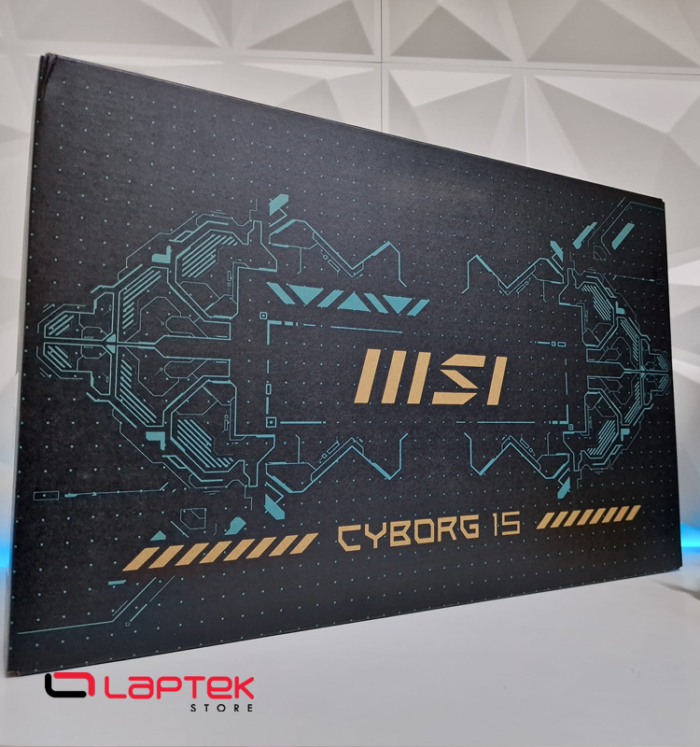 Pc Gamer MSI CYBORG 15 - 144 Hz - Core i7 12éme - RTX - 4050 6Gb - 16 Go RAM DDR5 - 512 SSD Nvme