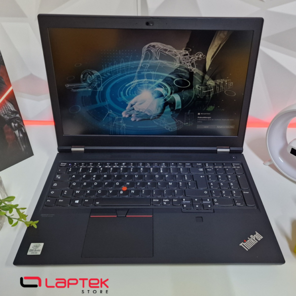 Lenovo Workstation ThinkPad P15 - 32 Go RAM - Core i5-10400H - NVIDIA Quadro T1000 4Go - 512 Go SSD Nvme