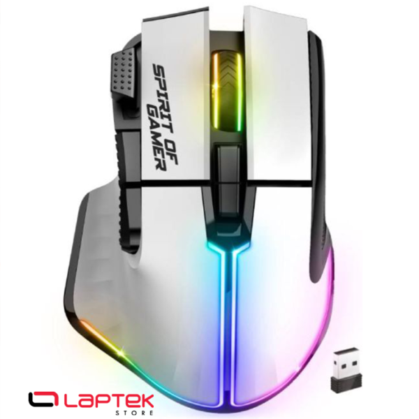 Souris Gamer sans fil Spirit of Gamer PRO M5 ARTIC (8000 dpi)