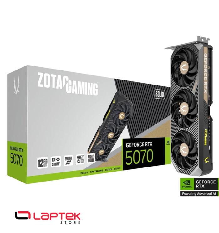 Carte - Graphique - ZOTAC GAMING GeForce RTX 5070 SOLID