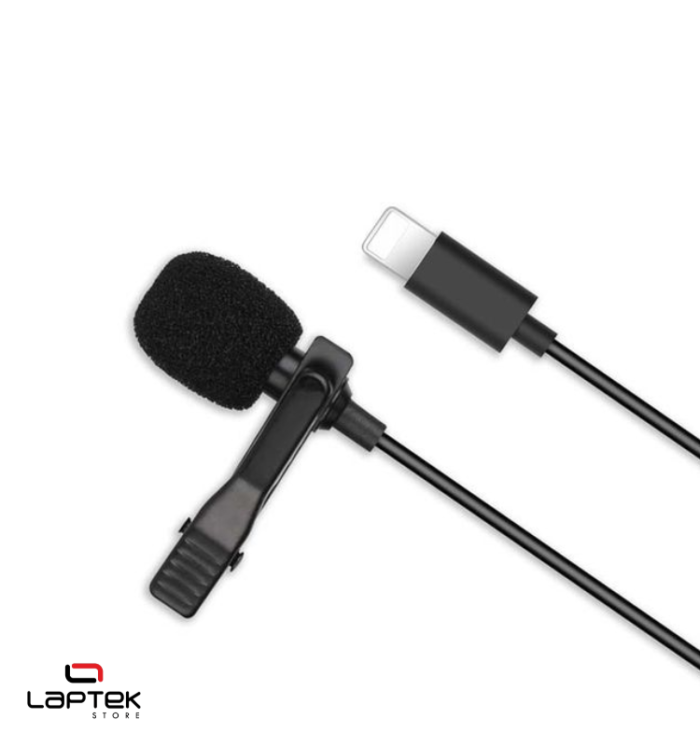 Microphone Micro Cravate Lightning pour iPhone DK-MK1 – Image 2