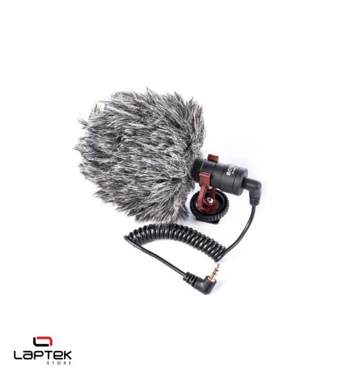 Microphone de caméra universel Boya MM1 Microphone canon super cardioïde avec support