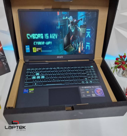 Pc Gamer MSI CYBORG 15 _ 144 Hz _ Core i7 12éme _ RTX 4050 6Gb _ 16 Go RAM DDR5 _ 512 SSD Nvme