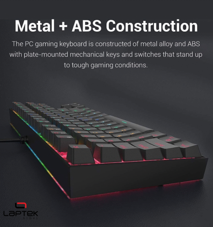 Clavier Gamer - REDRAGON KUMARA MECANIQUE K552 RED SWITCH