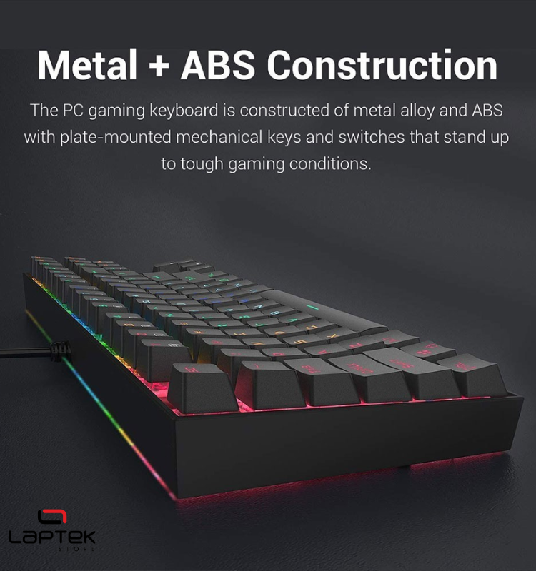 Clavier Gamer - REDRAGON KUMARA MECANIQUE K552 RED SWITCH