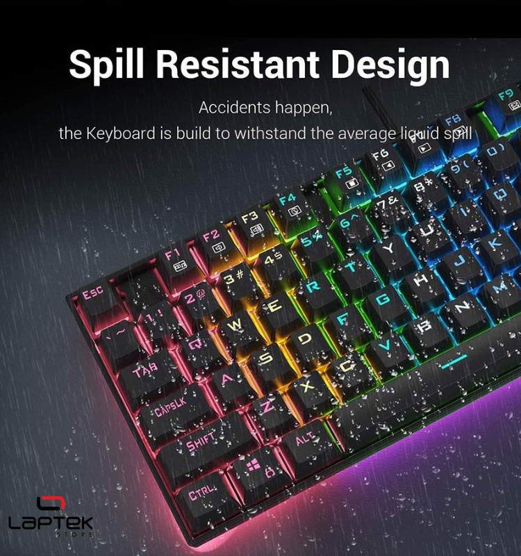 Clavier Gamer - REDRAGON KUMARA MECANIQUE K552 RED SWITCH