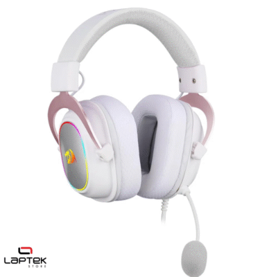 MICRO CASQUE GAMER - Redragon Zeus-X H510 BLANC/ROSE