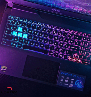 PC Portable Gamer MSI Cyborg 15 AI – RTX 4060, Core Ultra 7 155H, 16 Go RAM DDR5 – Écran 144Hz