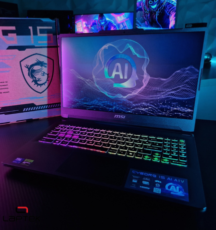 PC Portable Gamer MSI Cyborg 15 AI – RTX 4060, Core Ultra 7 155H, 16 Go RAM DDR5 – Écran 144Hz