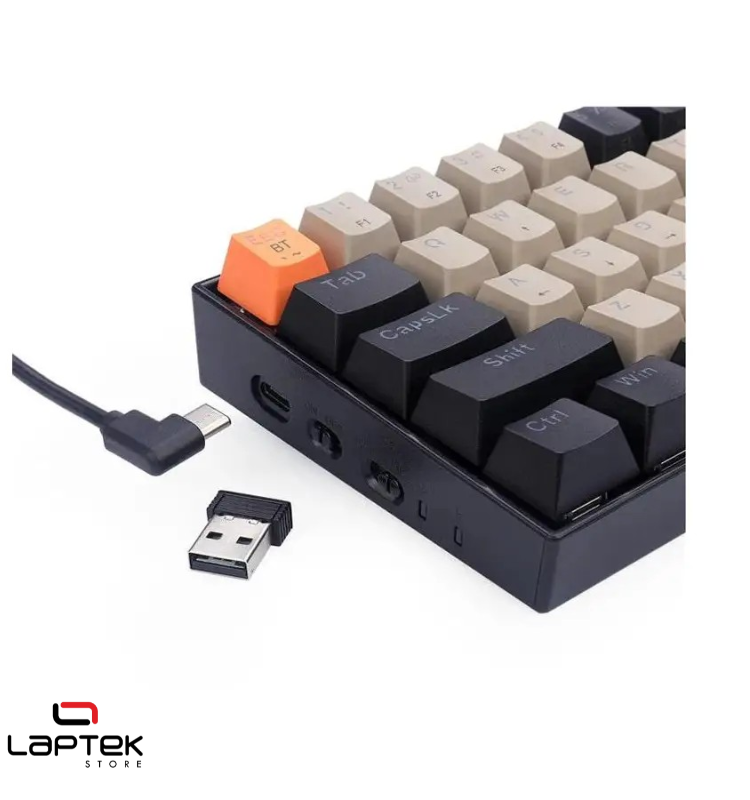 Clavier Gamer - MÉCANIQUE Redragon K530 PRO Draconic 60% Compact RGB