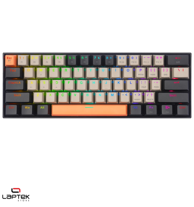 Clavier Gamer - MÉCANIQUE Redragon K530 PRO Draconic 60% Compact RGB