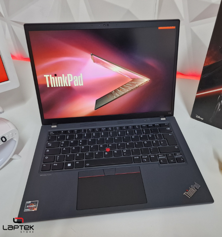 Pc Portable Lenovo ThinkPad T14 Gen 4 | Ryzen 5 Pro 7540U | 16 Go RAM DDR5 6400 Mhz | 256 SSD Nvme | AMD Radeon 740M